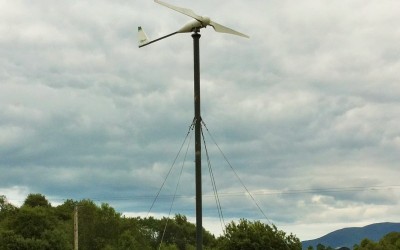 Wind power at the farm