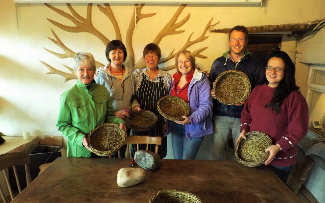 Basket making for the first time