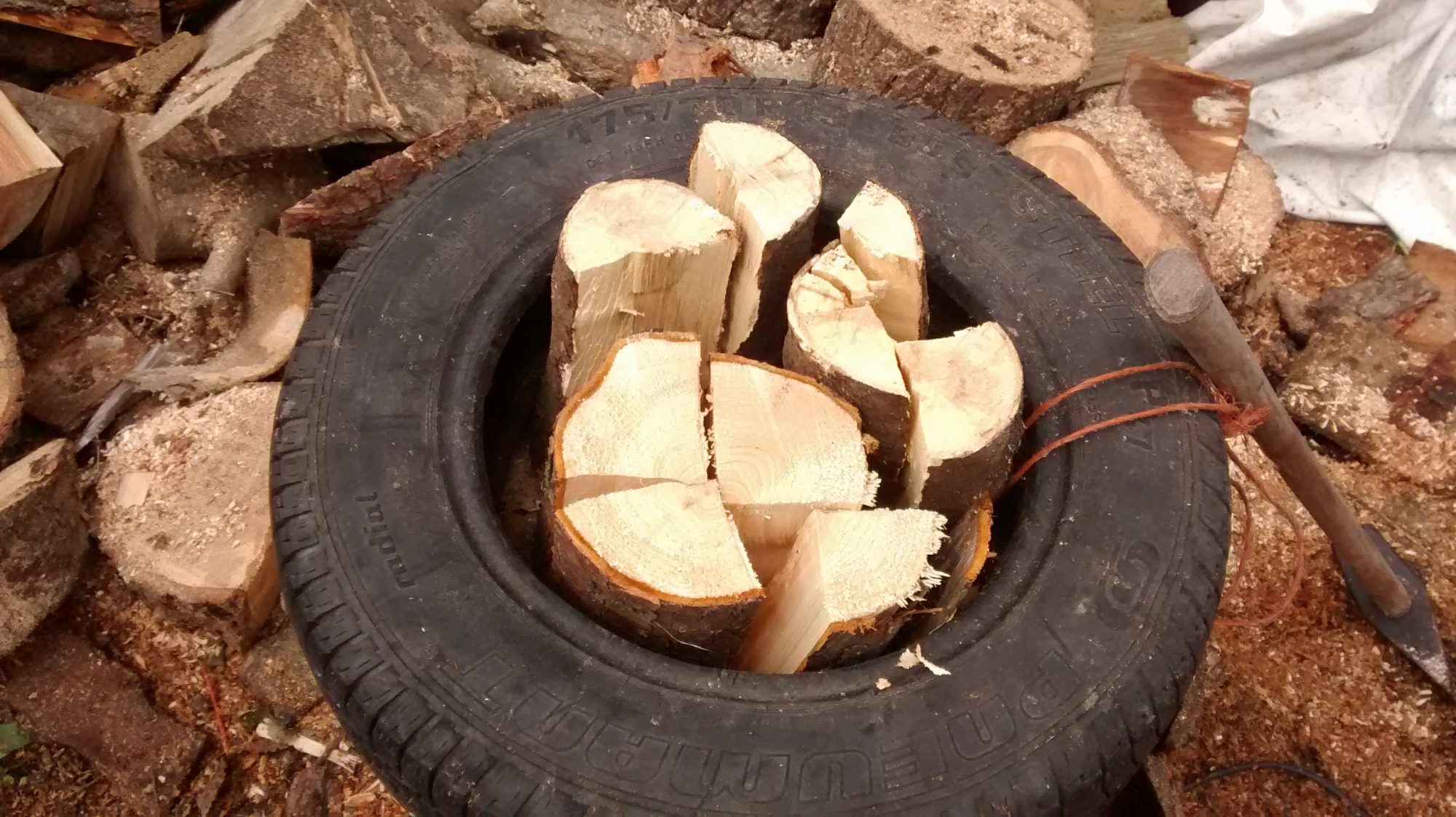 Simple tips for easy firewood processing - Lackan Cottage Farm ...