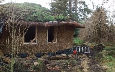 A strawbale barn